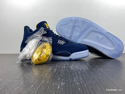 Cheap MAX Retro 4 Michigan Jordan Soft 3938 AJ4- 1015